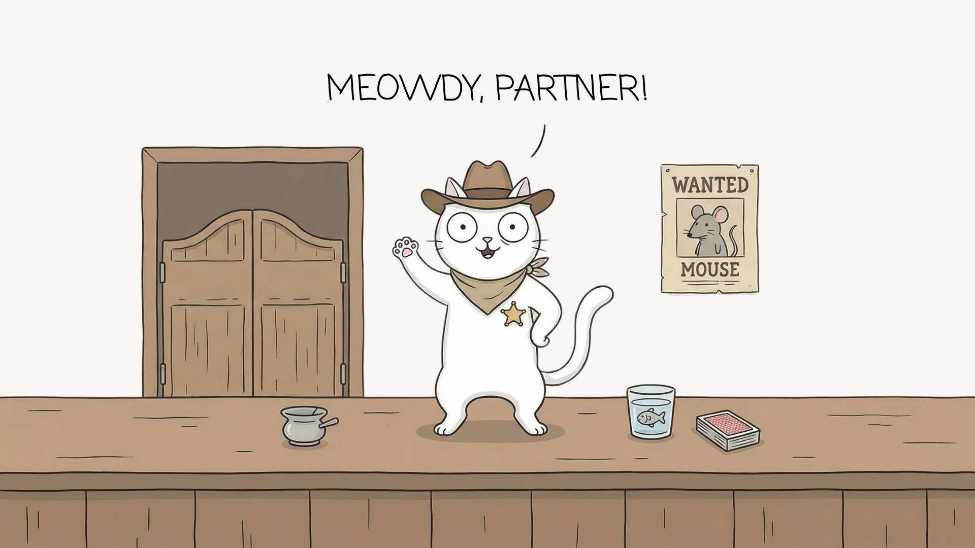 Meowdy, partner!